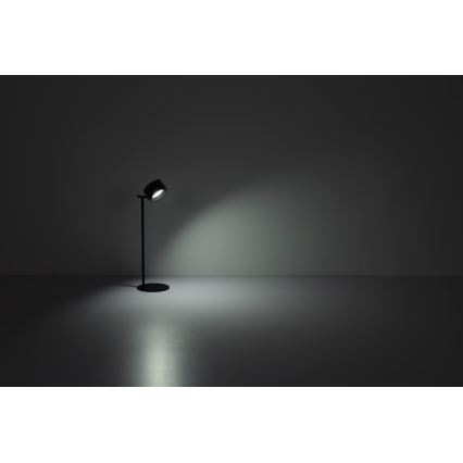 Globo - Lámpara de mesa regulable LED táctil 4en1 LED/4W/5V 3000/4000/5000K 1200 mAh negro