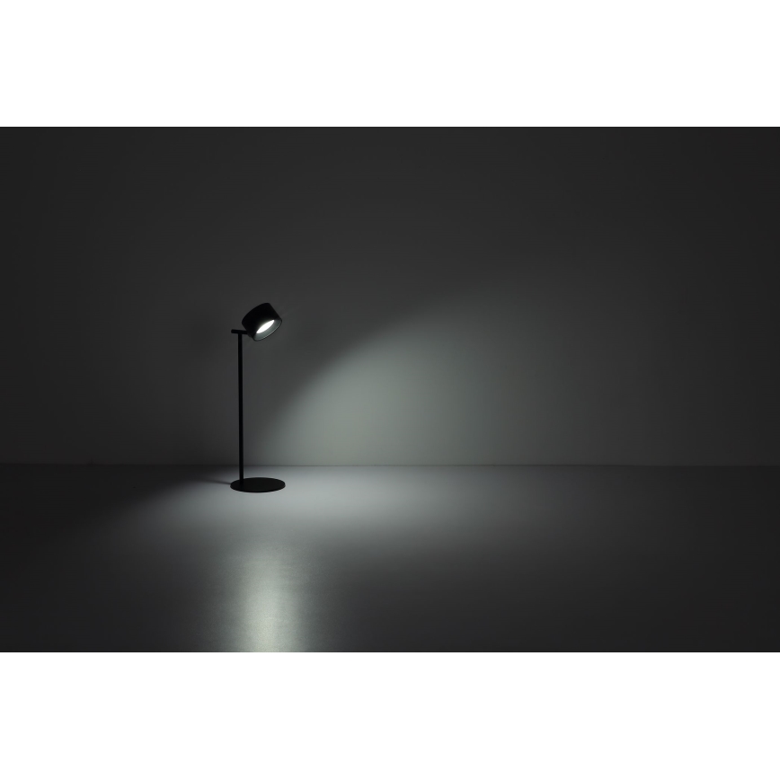 Globo - Lámpara de mesa regulable LED táctil 4en1 LED/4W/5V 3000/4000/5000K 1200 mAh negro