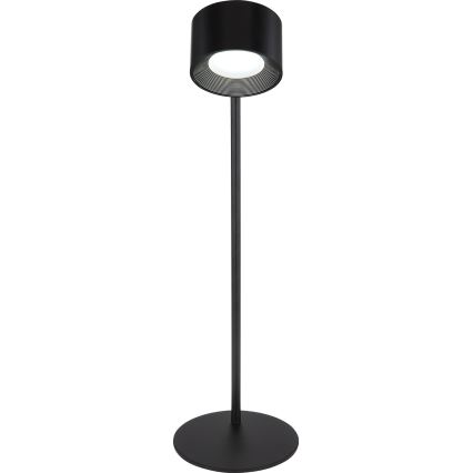 Globo - Lámpara de mesa regulable LED táctil 4en1 LED/4W/5V 3000/4000/5000K 1200 mAh negro