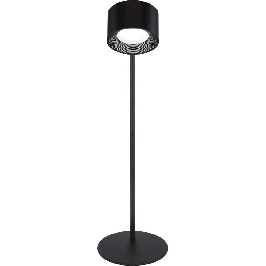 Globo - Lámpara de mesa regulable LED táctil 4en1 LED/4W/5V 3000/4000/5000K 1200 mAh negro