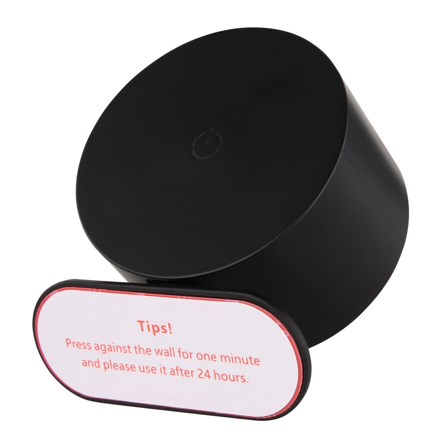 Globo - Lámpara de mesa regulable LED táctil 4en1 LED/4W/5V 3000/4000/5000K 1200 mAh negro