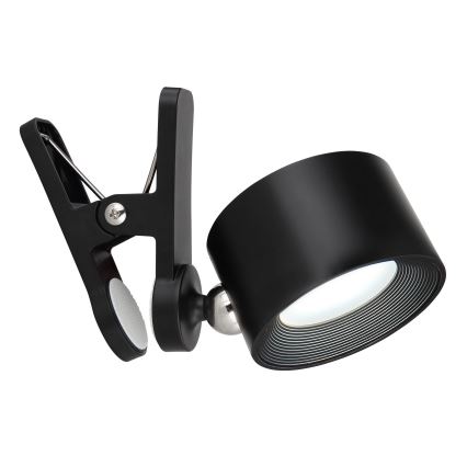 Globo - Lámpara de mesa regulable LED táctil 4en1 LED/4W/5V 3000/4000/5000K 1200 mAh negro