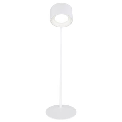 Globo - Lámpara de mesa regulable LED táctil 4en1 LED/4W/5V 3000/4000/5000K 1200 mAh blanco