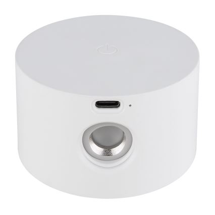 Globo - Lámpara de mesa regulable LED táctil 4en1 LED/4W/5V 3000/4000/5000K 1200 mAh blanco