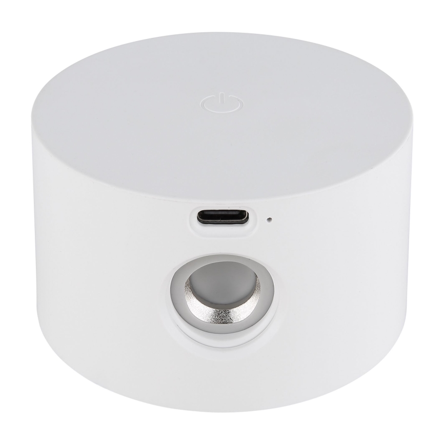 Globo - Lámpara de mesa regulable LED táctil 4en1 LED/4W/5V 3000/4000/5000K 1200 mAh blanco