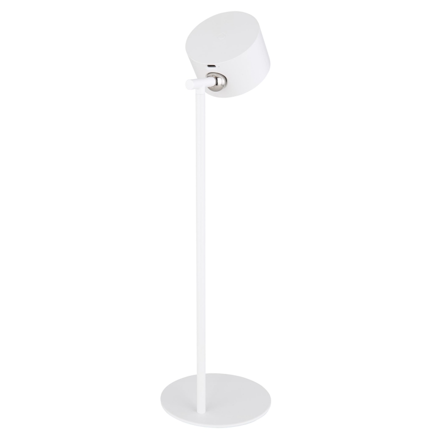 Globo - Lámpara de mesa regulable LED táctil 4en1 LED/4W/5V 3000/4000/5000K 1200 mAh blanco