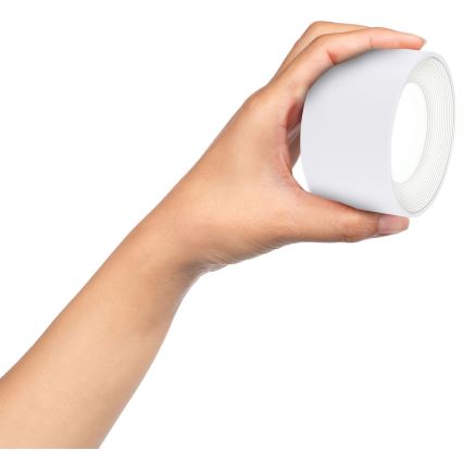 Globo - Lámpara de mesa regulable LED táctil 4en1 LED/4W/5V 3000/4000/5000K 1200 mAh blanco