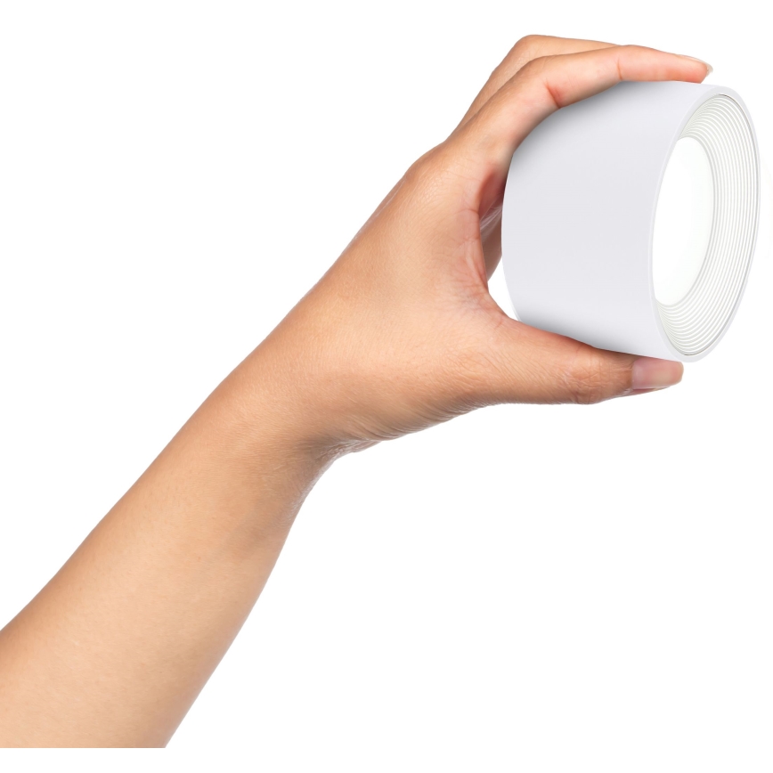 Globo - Lámpara de mesa regulable LED táctil 4en1 LED/4W/5V 3000/4000/5000K 1200 mAh blanco