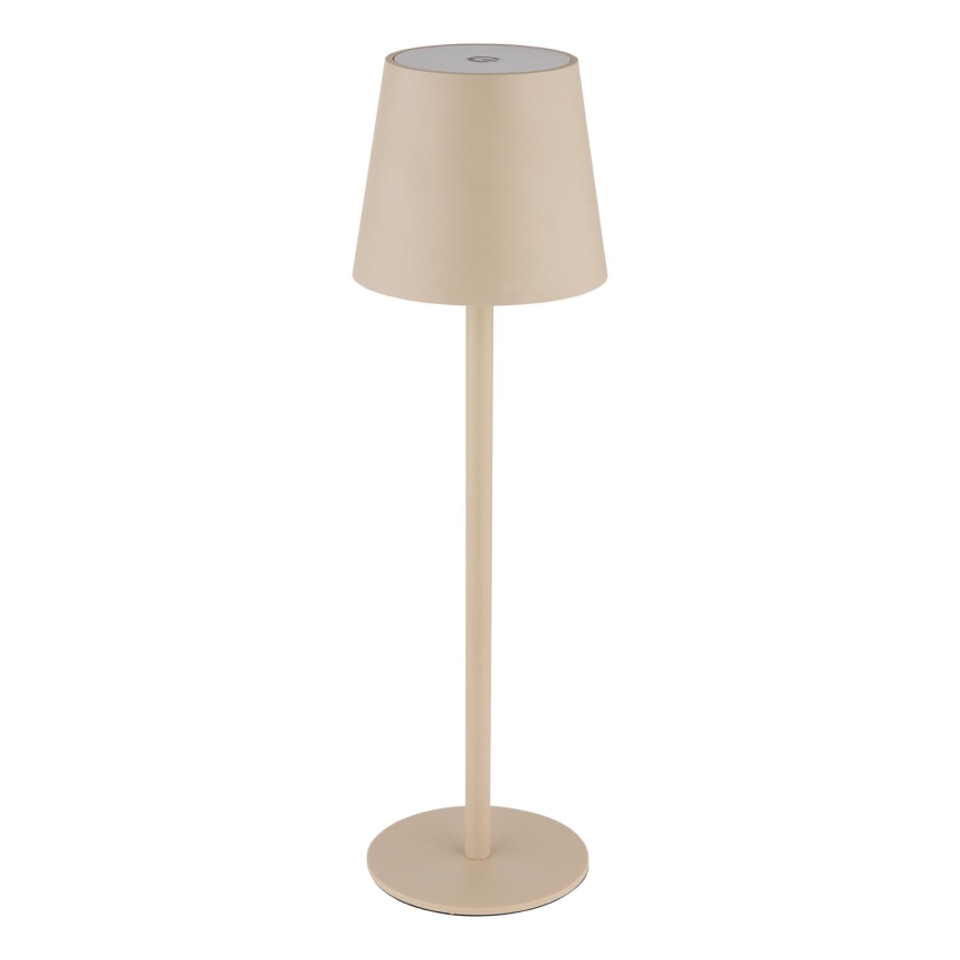 Globo 58438S - Lámpara de exterior LED táctil regulable VANNIE LED/3W/3,7V IP44 beige