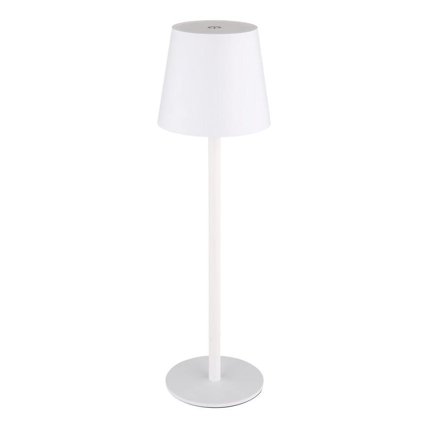 Globo 58438W - Lámpara de exterior LED táctil regulable VANNIE LED/3W/3,7V IP44 blanco