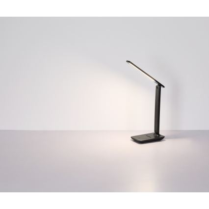 Globo - Lámpara de mesa LED táctil regulable LED/5W/230V 2700/4000/6500K negra