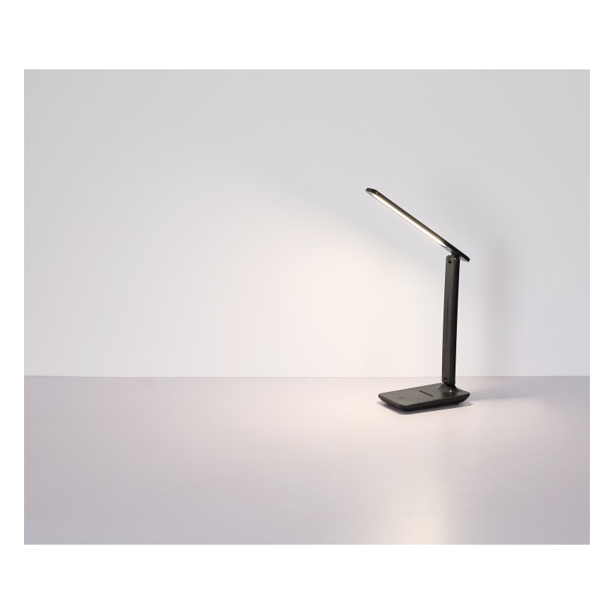 Globo - Lámpara de mesa LED táctil regulable LED/5W/230V 2700/4000/6500K negra