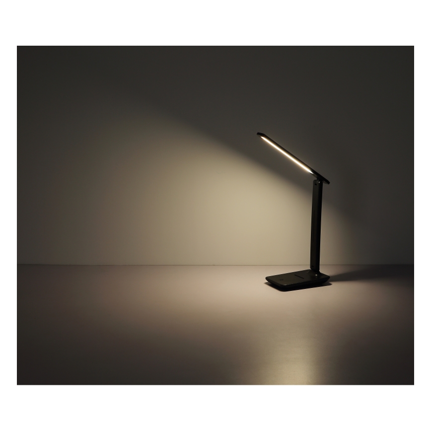Globo - LED Lámpara de mesa regulable táctil LED/5W/230V 2700/4000/6500K negro