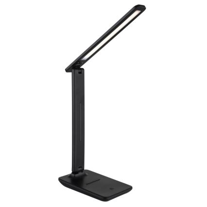 Globo 58439SA - Lámpara de mesa LED táctil recargable y regulable BRIGHTON LED/5W/5V 1800 mAh negro