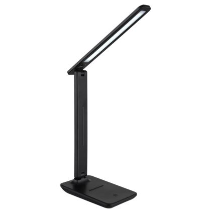 Globo 58439SA - Lámpara de mesa LED táctil recargable y regulable BRIGHTON LED/5W/5V 1800 mAh negro