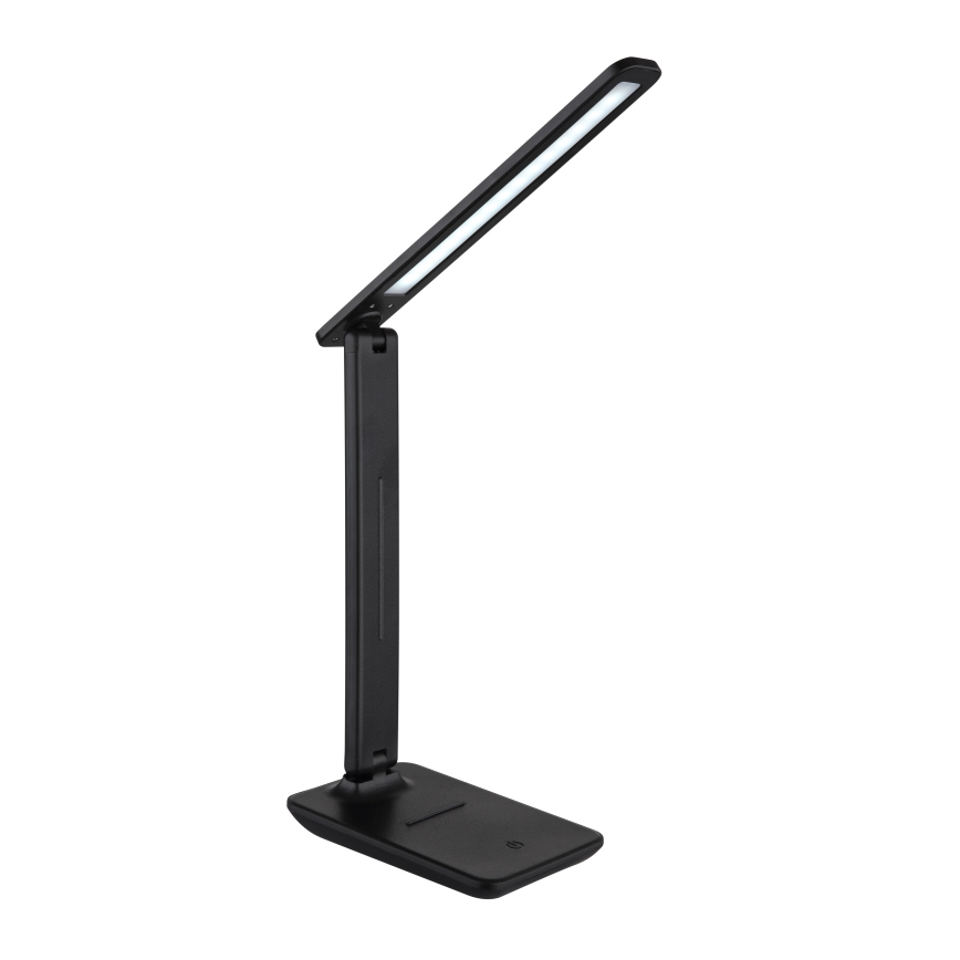 Globo 58439SA - Lámpara de mesa LED táctil recargable y regulable BRIGHTON LED/5W/5V 1800 mAh negro