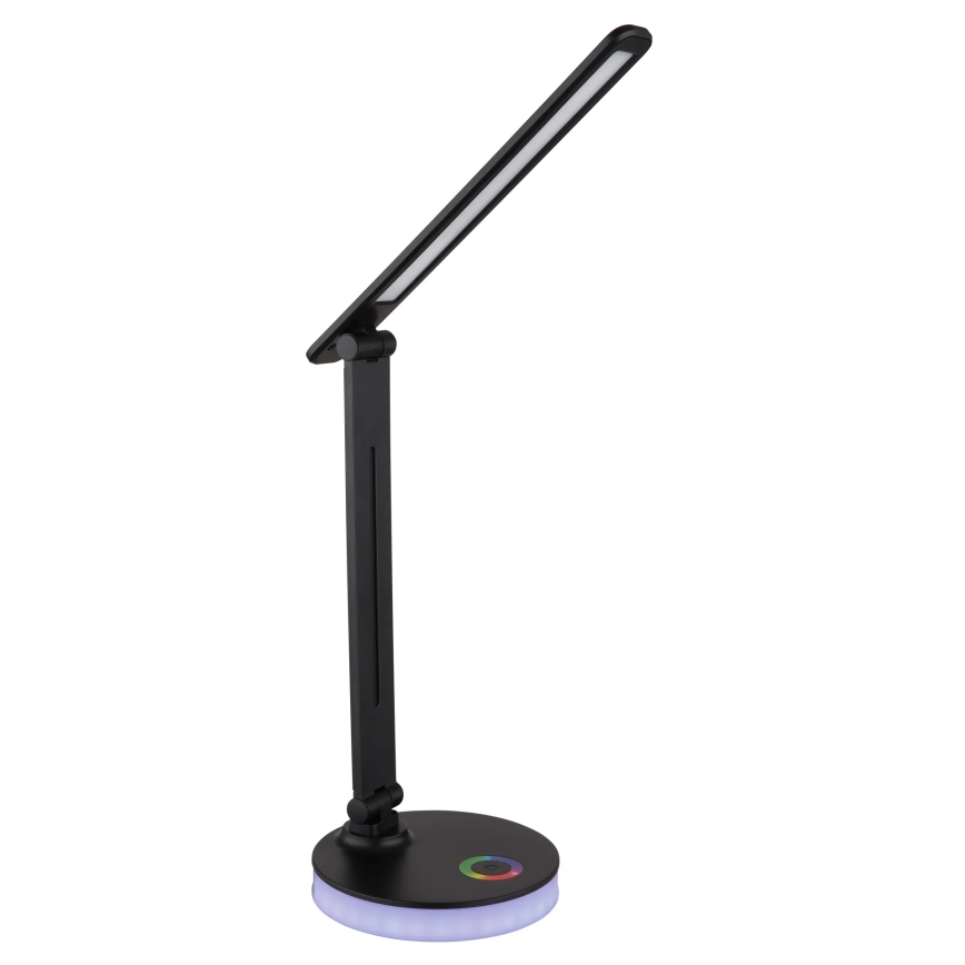 Globo - LED RGBW Lámpara de mesa táctil regulable LED/5W/230V + LED/2W 2700K/4000K/6500K negro