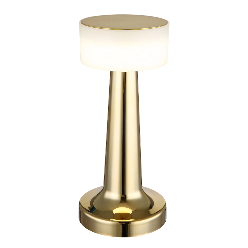 Globo - Lámpara de mesa regulable LED táctil LED/1W/3,7V 2700K/4000K/6500K 800 mAh USB dorado