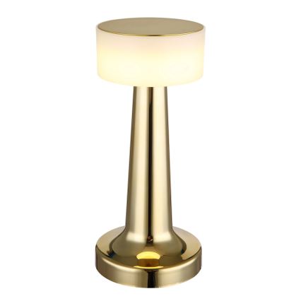 Globo - Lámpara de mesa regulable LED táctil LED/1W/3,7V 2700K/4000K/6500K 800 mAh USB dorado