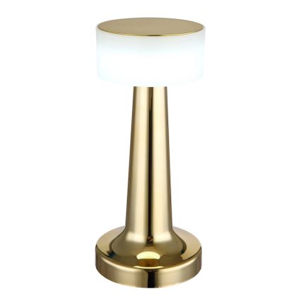 Globo - Lámpara de mesa regulable LED táctil LED/1W/3,7V 2700K/4000K/6500K 800 mAh USB dorado