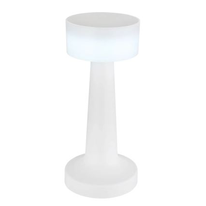Globo - Lámpara de mesa regulable LED táctil LED/1W/3,7V 2700K/4000K/6500K 800 mAh USB blanco