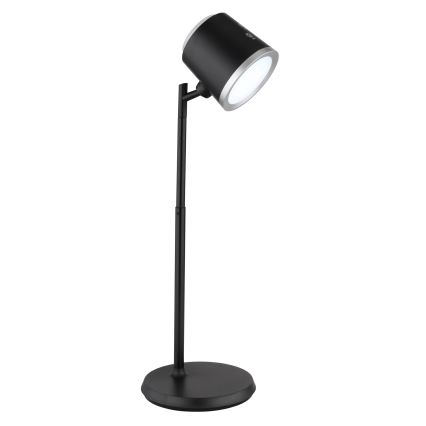 Globo - Lámpara de mesa regulable LED táctil 4en1 LED/6W/3,7V 3000K/4000K/6500K 1500 mAh USB negro