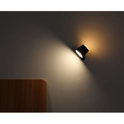 Globo - Lámpara de mesa regulable LED táctil 4en1 LED/6W/3,7V 3000K/4000K/6500K 1500 mAh USB blanco