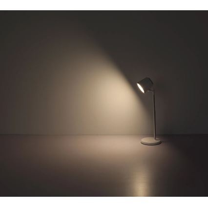 Globo - Lámpara de mesa regulable LED táctil 4en1 LED/6W/3,7V 3000K/4000K/6500K 1500 mAh USB blanco