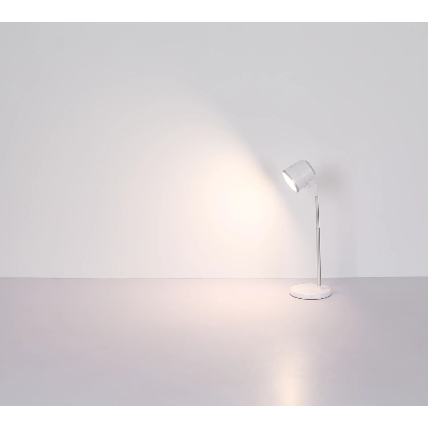 Globo - Lámpara de mesa regulable LED táctil 4en1 LED/6W/3,7V 3000K/4000K/6500K 1500 mAh USB blanco