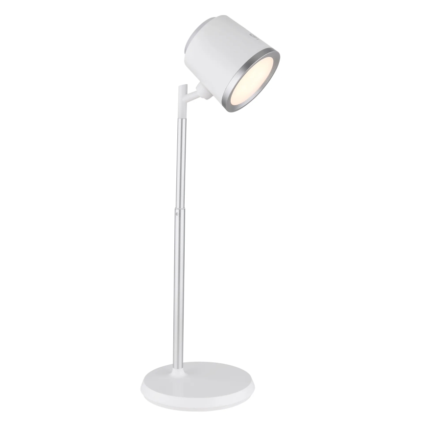 Globo - Lámpara de mesa regulable LED táctil 4en1 LED/6W/3,7V 3000K/4000K/6500K 1500 mAh USB blanco