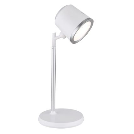 Globo - Lámpara de mesa regulable LED táctil 4en1 LED/6W/3,7V 3000K/4000K/6500K 1500 mAh USB blanco