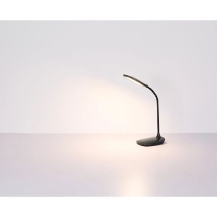 Globo - Lámpara de mesa regulable LED táctil LED/9W/230V 3000K/4000K/6500K CRI 90 negro