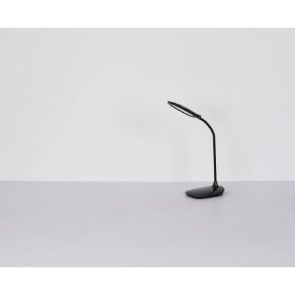 Globo - Lámpara de mesa regulable LED táctil LED/9W/230V 3000K/4000K/6500K CRI 90 negro