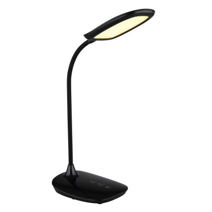 Globo - Lámpara de mesa regulable LED táctil LED/9W/230V 3000K/4000K/6500K CRI 90 negro