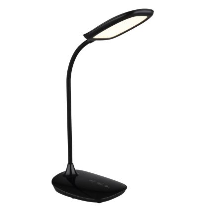 Globo - Lámpara de mesa regulable LED táctil LED/9W/230V 3000K/4000K/6500K CRI 90 negro