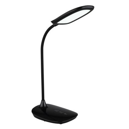 Globo - Lámpara de mesa regulable LED táctil LED/9W/230V 3000K/4000K/6500K CRI 90 negro