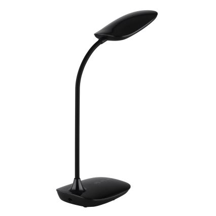 Globo - Lámpara de mesa regulable LED táctil LED/9W/230V 3000K/4000K/6500K CRI 90 negro