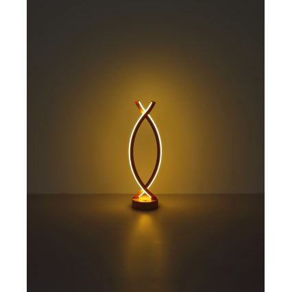 Globo - Lámpara de mesa táctil LED regulable LED/1W/3,7V 3000K 1800 mAh USB rosa