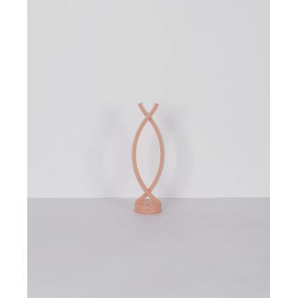 Globo - Lámpara de mesa táctil LED regulable LED/1W/3,7V 3000K 1800 mAh USB rosa