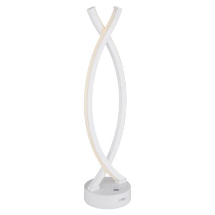 Globo - Lámpara de mesa táctil LED regulable LED/1W/3,7V 3000K 1800 mAh USB blanca