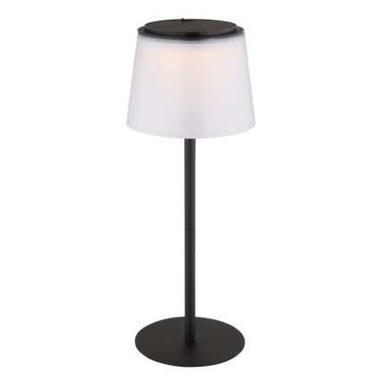 Globo - Lámpara de mesa LED táctil regulable para exterior LED/1,8W/5V IP44 1800 mAh negro/blanco