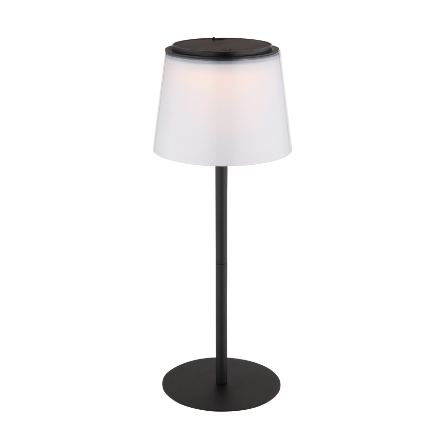 Globo - Lámpara de mesa LED táctil regulable para exterior LED/1,8W/5V IP44 1800 mAh negro/blanco