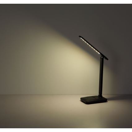 Globo - Lámpara de mesa regulable LED táctil LED/3W/5V 2800/4000/6500K 1800 mAh negro