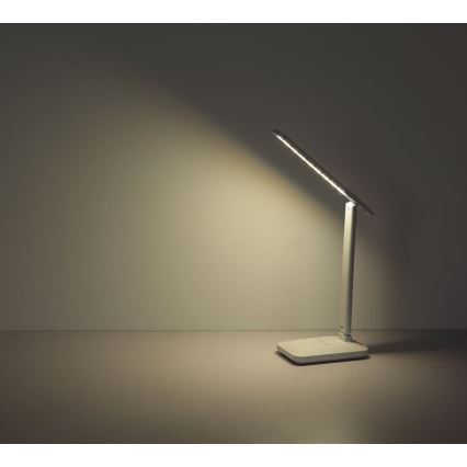 Globo - LED Lámpara de mesa táctil recargable regulable LED/3W/5V 2800/4000/6500K 1800 mAh blanco