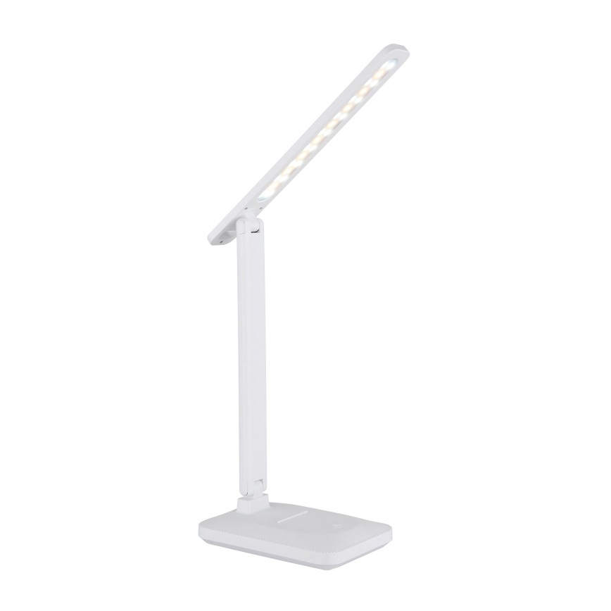 Globo - LED Lámpara de mesa táctil recargable regulable LED/3W/5V 2800/4000/6500K 1800 mAh blanco