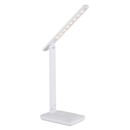 Globo - LED Lámpara de mesa táctil recargable regulable LED/3W/5V 2800/4000/6500K 1800 mAh blanco