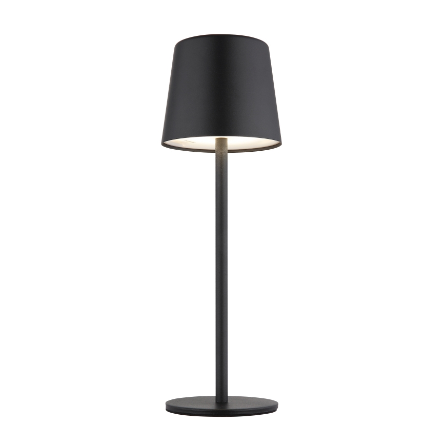 Globo - Lámpara LED de mesa táctil para exterior regulable LED/2W/5V 3000/4000/6000K 2200 mAh IP44 negro