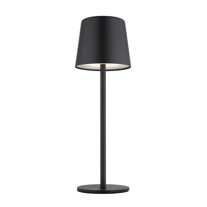 Globo - Lámpara LED de mesa táctil para exterior regulable LED/2W/5V 3000/4000/6000K 2200 mAh IP44 negro