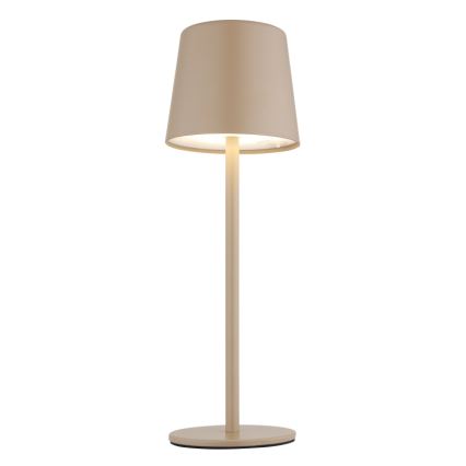 Globo - Lámpara de mesa LED táctil regulable para exterior LED/2W/5V 3000/4000/6000K 2200 mAh IP44 crema