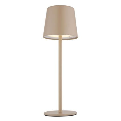 Globo - Lámpara de mesa LED táctil regulable para exterior LED/2W/5V 3000/4000/6000K 2200 mAh IP44 crema